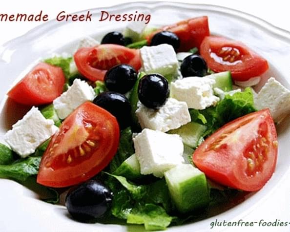 Homemade Greek Dressing