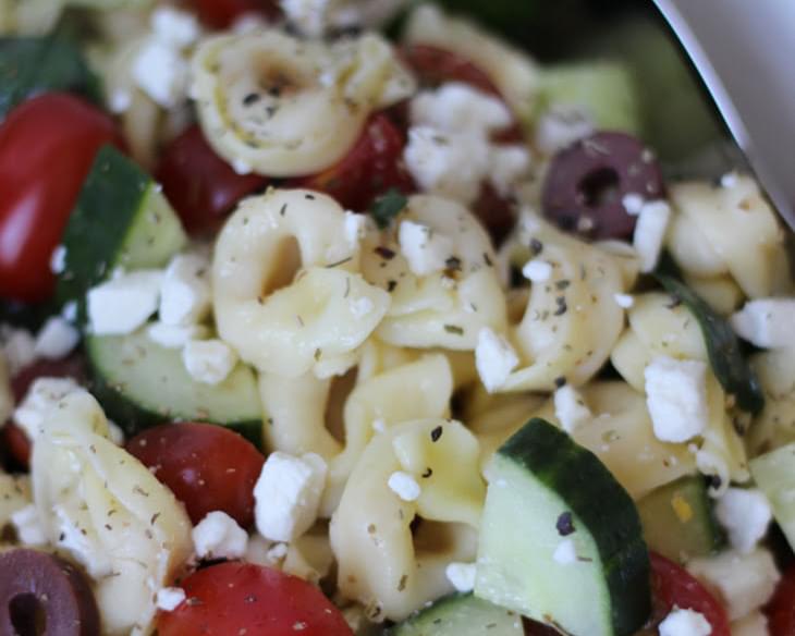 Tortellini Greek Pasta Salad