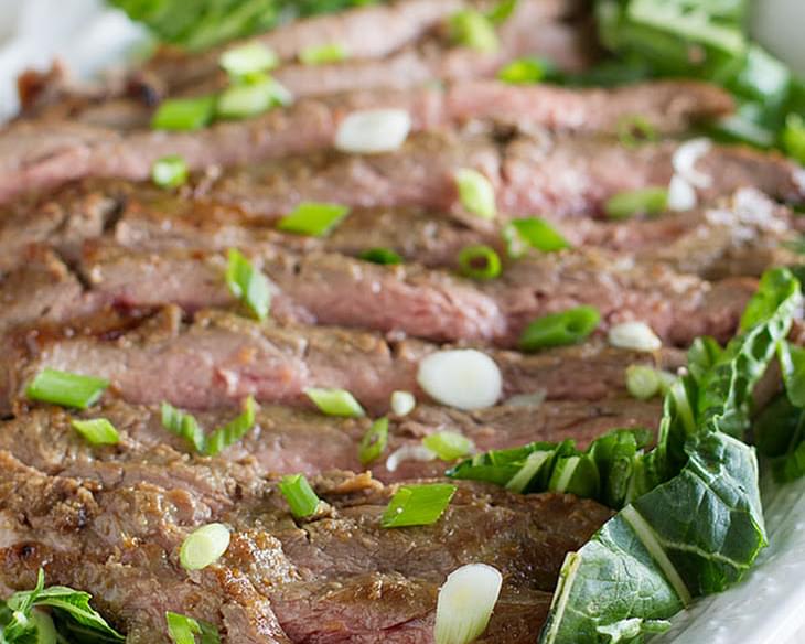 Korean Barbecue Flank Steak