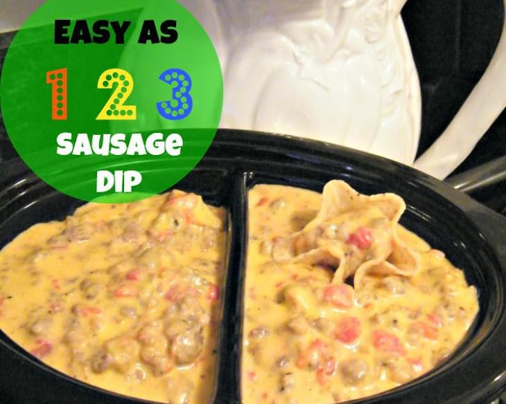 Easy as 123 Sausage Dip