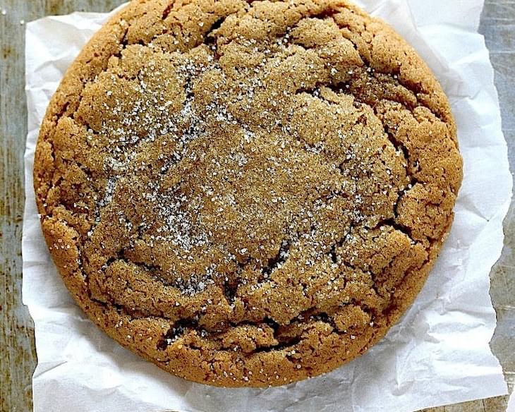 Soft and Chewy Brown Butter Gingersnaps