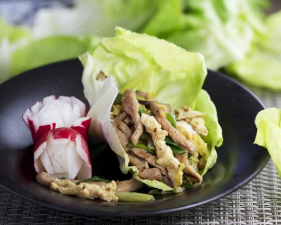 MOO SHU PORK Lettuce Wraps