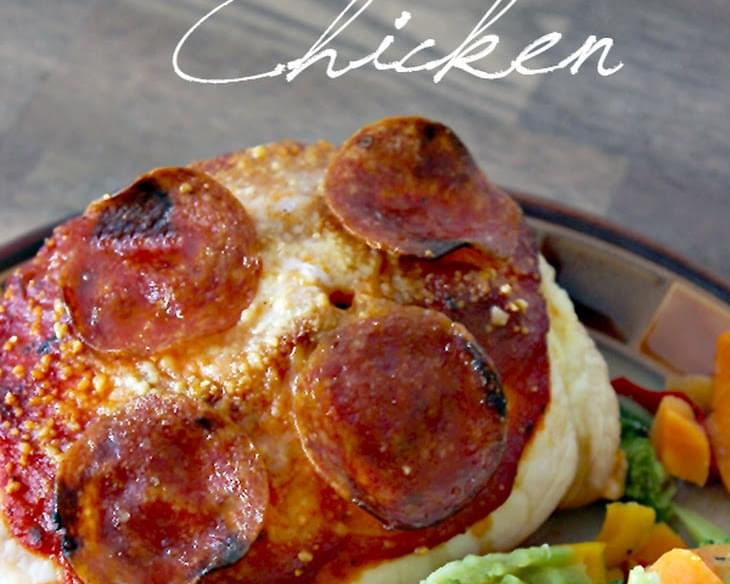 Pizza Stuffed Chicken Breasts