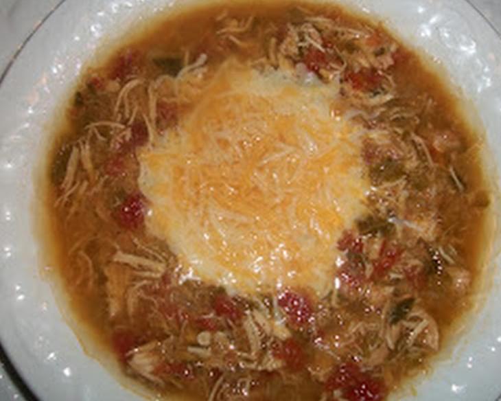 Crock Pot Chicken Taco Soup