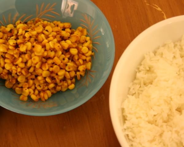 Corn with Mustard Seeds