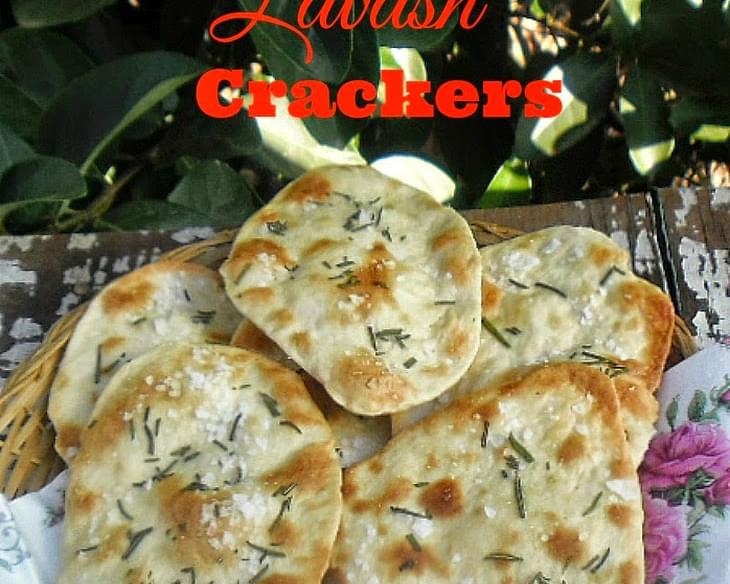 20 Minute Lavash Crackers