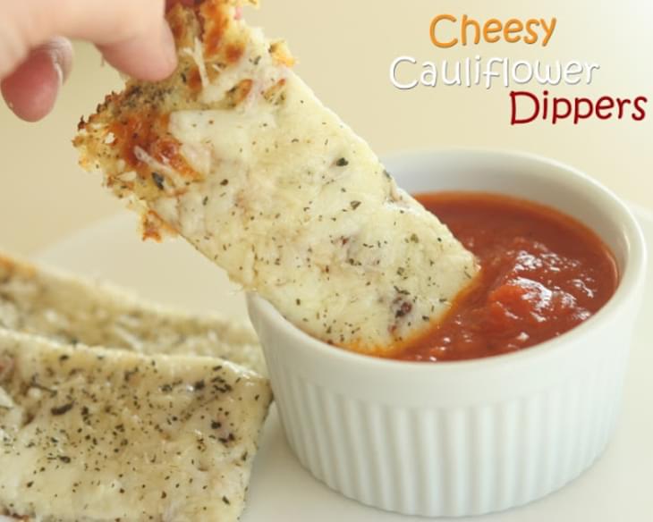 Cheesy Cauliflower Dippers