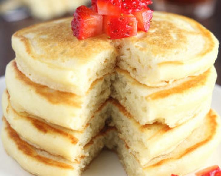 The Ultimate Healthy Buttermilk Pancakes