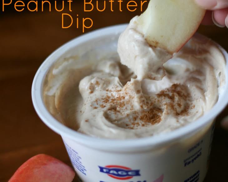 Greek Yogurt Peanut Butter Dip
