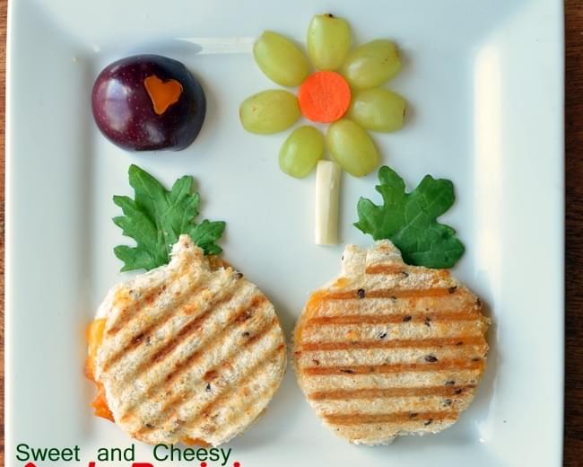 Sweet and Cheesy-Apple Panini