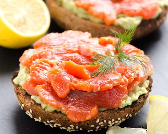 Clean Eating Salmon Lox