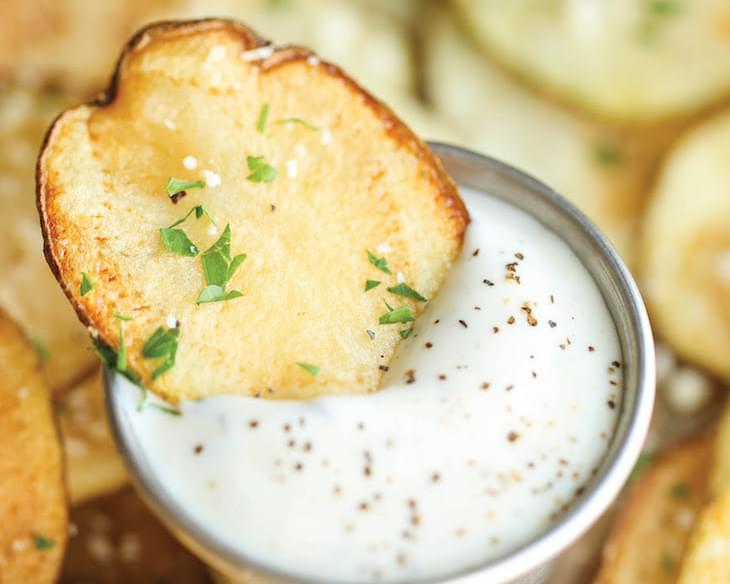 Homemade Parmesan Potato Chips