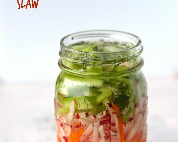 Pickled Veggie Slaw