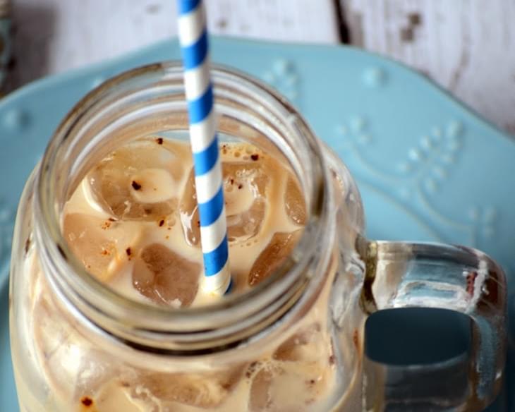 Dirty Iced Chai Latte