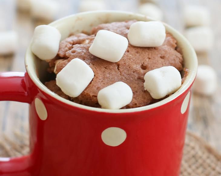 Hot Chocolate Mug Cake