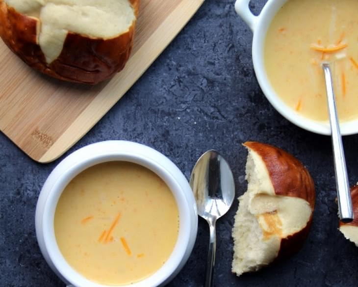 Crockpot Beer Cheese Soup