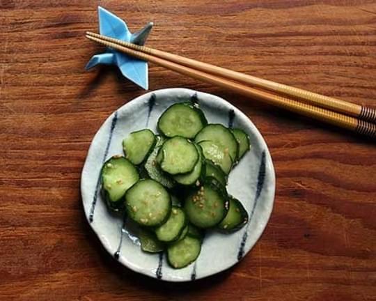 Easy Japanese Pickled Cucumber