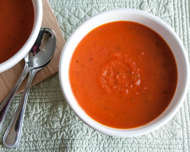 20 Minute Tomato Basil Soup