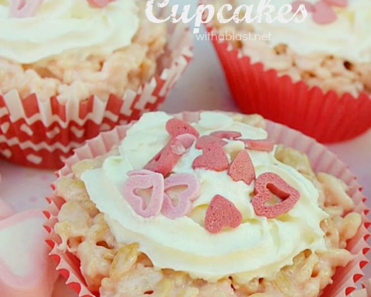 Rice Krispie Cupcakes (Valentines Day)