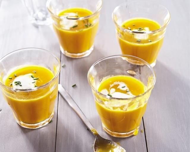 Super Easy Carrot Ginger Soup from Weelicious