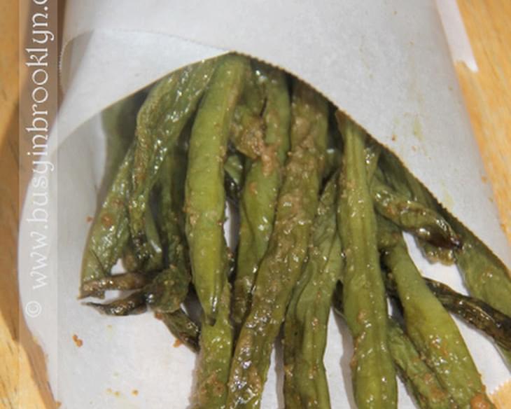 Crunchy Shriveled Green Beans
