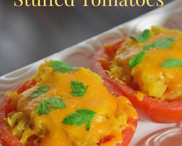 Spaghetti Squash Stuffed Tomatoes