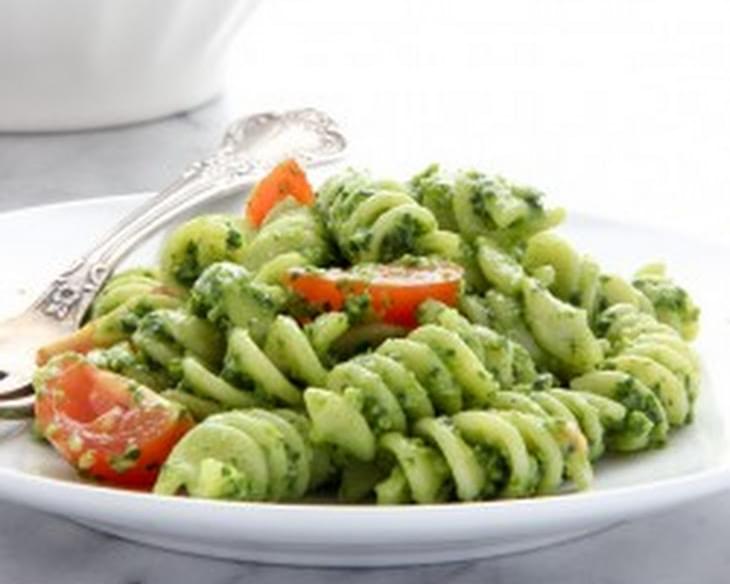 Spinach Pesto Pasta Salad