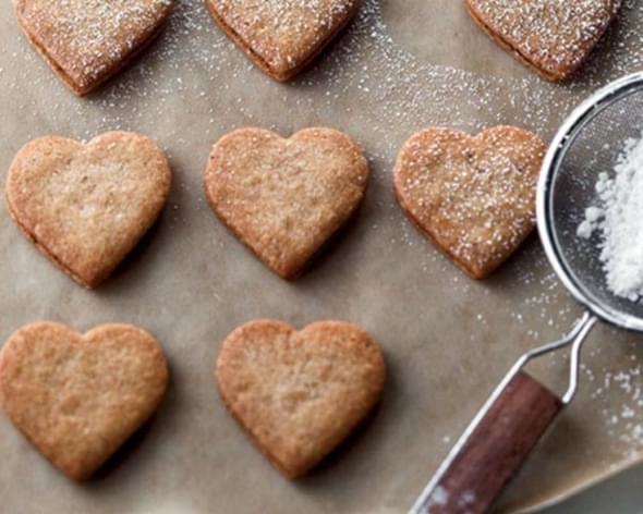 Linzer Heart Cookie