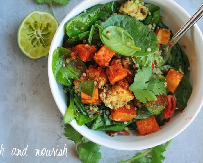 Superfood Spinach Salad