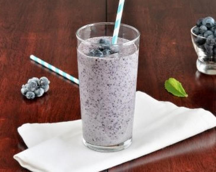 Delicious Creamy Blueberry Smoothie