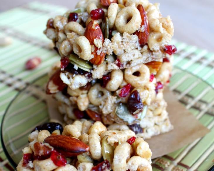 Gooseberry and Almond Bars with Cheerios +Ancient Grains