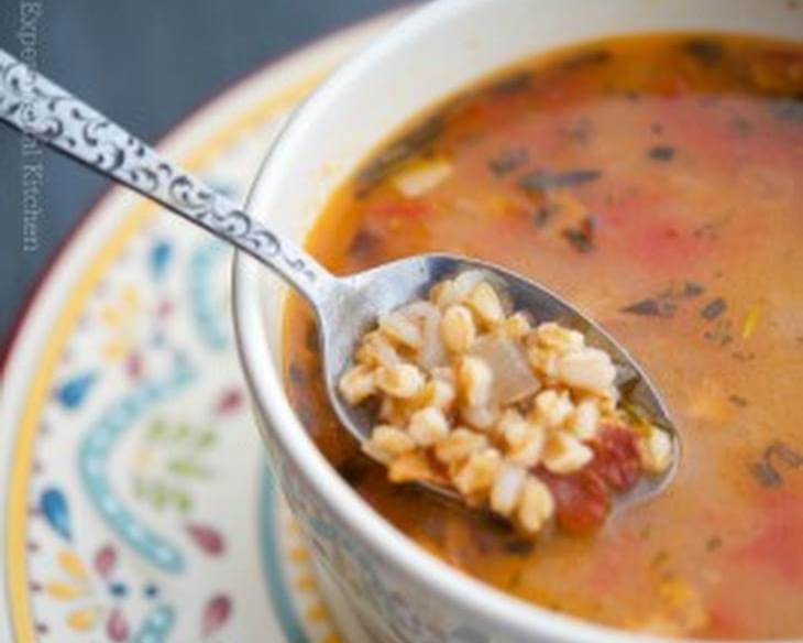 Zuppa di Farro (Italian Farro Soup)