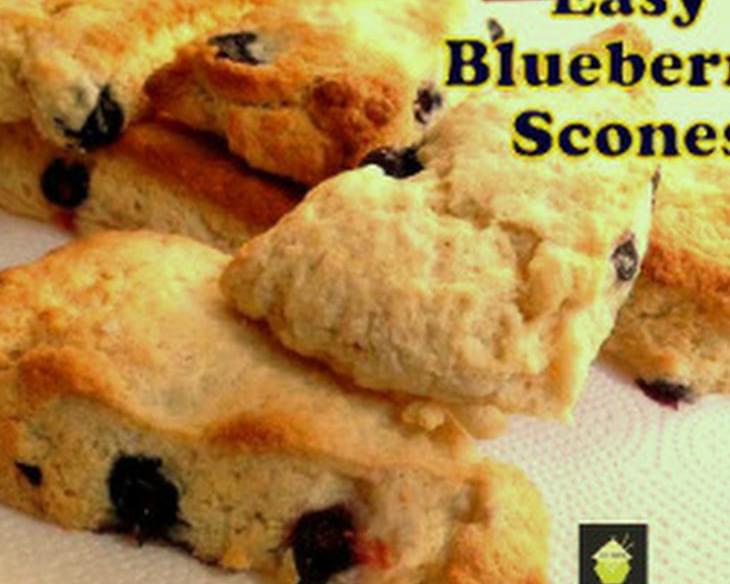 Easy Blueberry Scones