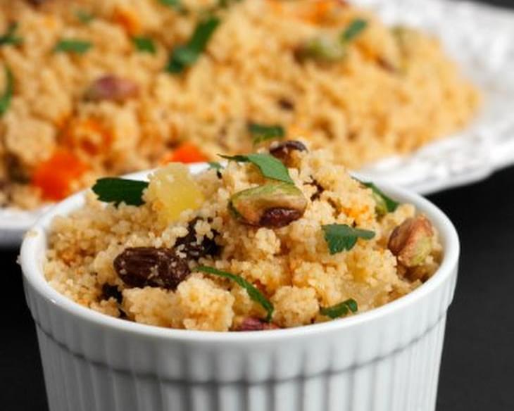 Couscous With Dried Fruits & Nuts