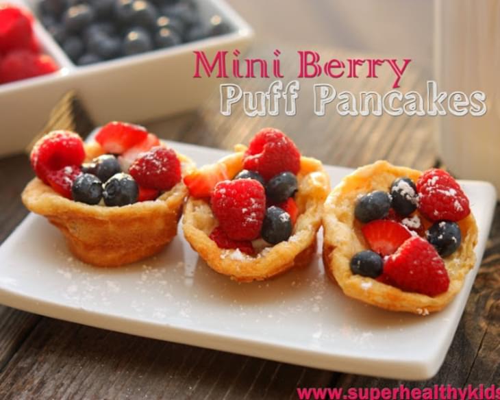 Mini Berry Puff Pancakes