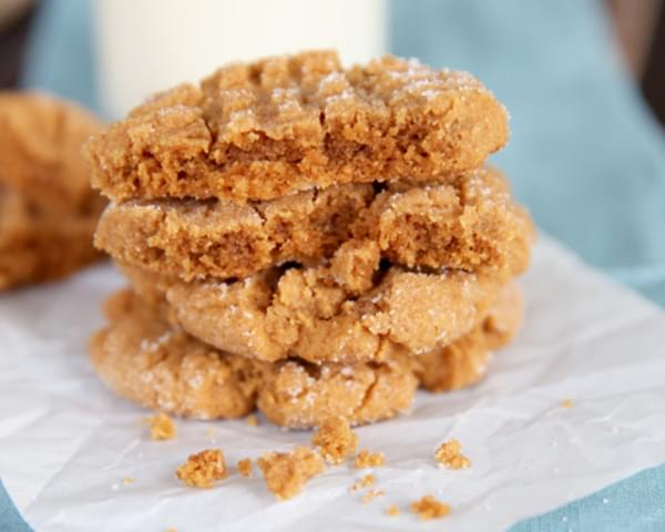 Easy Flourless Peanut Butter Cookies