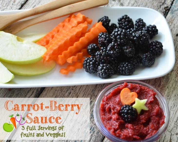 Carrot-Berry Lunchbox Applesauce