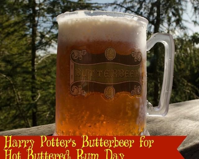 Harry Potter's Butterbeer for Hot Buttered Rum Day
