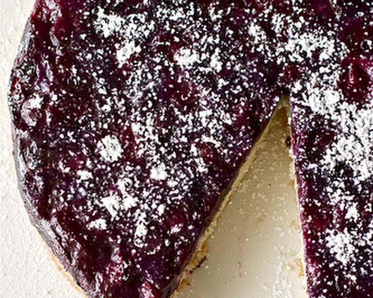 Blueberry Buttermilk Upside-Down Cake