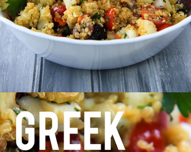 Cold Greek Quinoa Salad