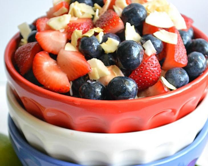 Red White & Blue Fruit Salad