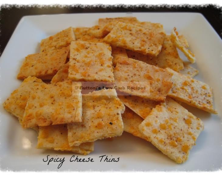 Spicy Cheese Thins
