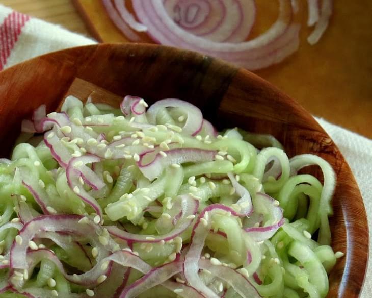 Cucumber Onion Salad