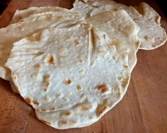 Easy Homemade Flour Tortillas - White or Wheat