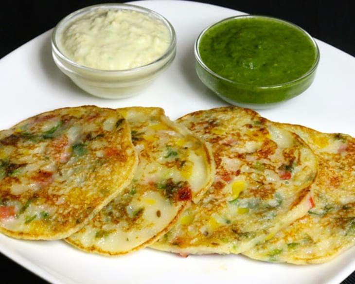 Bread Uttapam, South Indian Snack