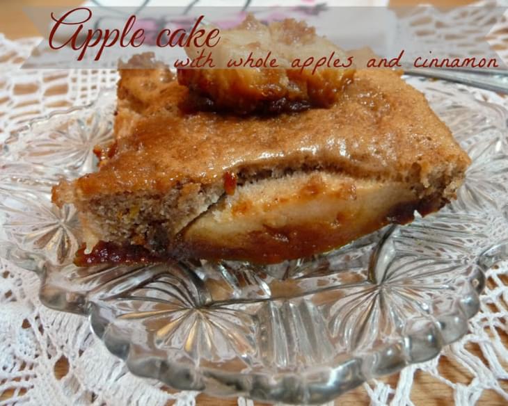 Apple Cake With Whole Apples