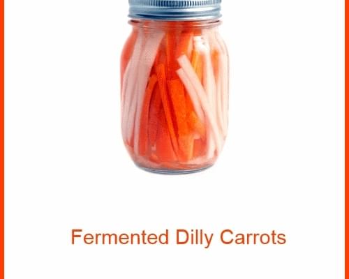 Fermented Dilly Carrots