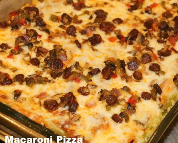 Macaroni Pizza Casserole
