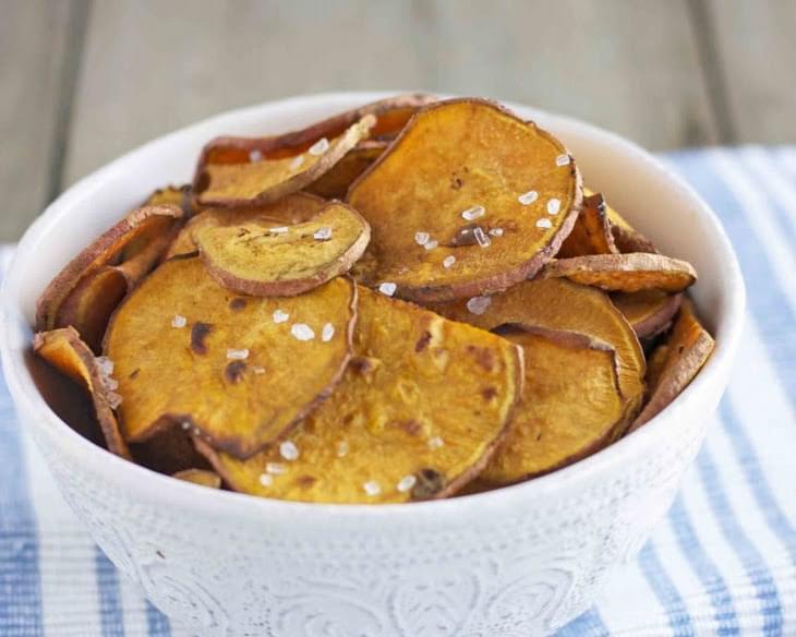 Salt & Vinegar Sweet Potato Chips