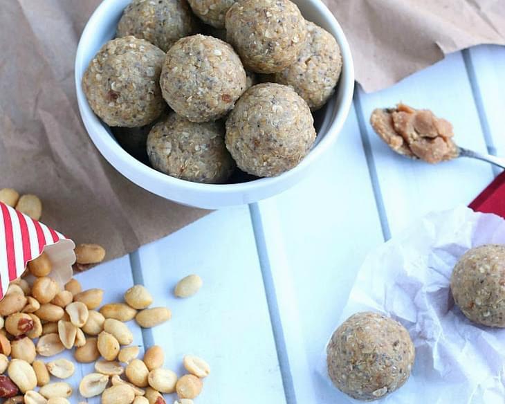 Peanut Butter Oatmeal Cookie Energy Bites